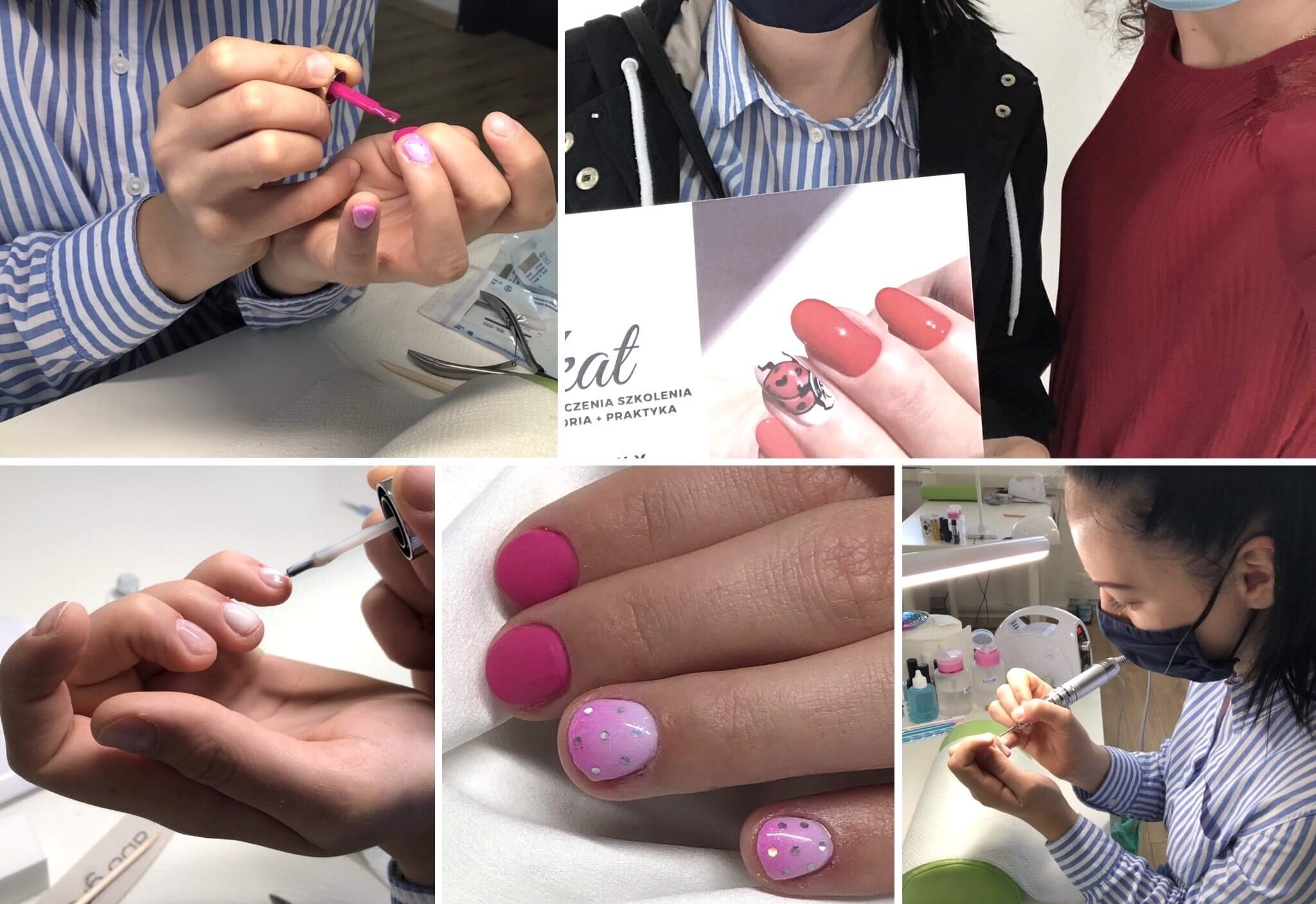 kurs stylizacji paznokci i zdobienia ombre cosmetoology lab