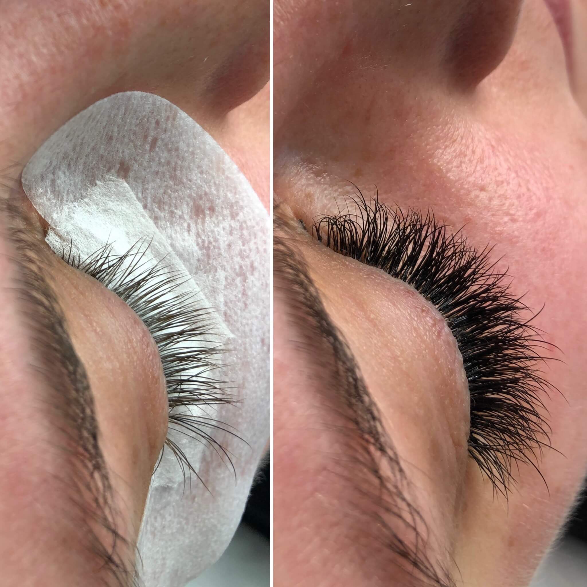 stylizacja rzęs kurs online kępki małe objętości